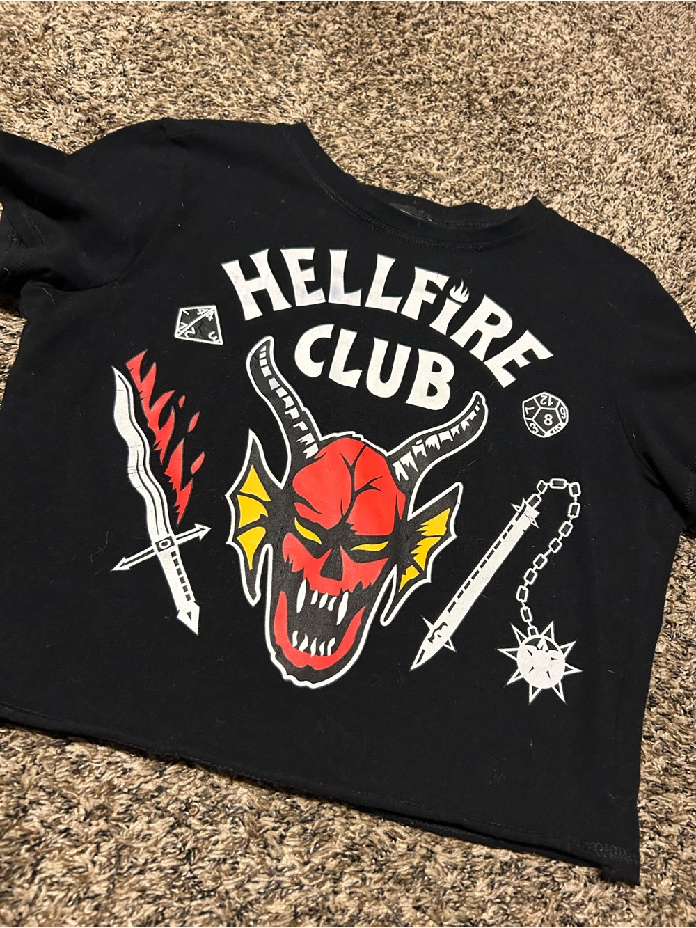 Hellfire Club Crop Top